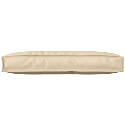 VidaXL Jastučić za paletu Bež 80x40x12 cm Oxford tkanina Slike