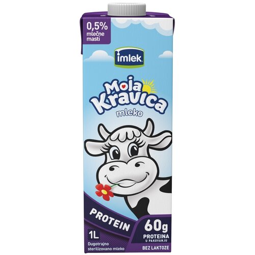 KRAVICA MLEKO UHT PROTEIN BEZ LAKTOZE 0.5%MM 1L Slike