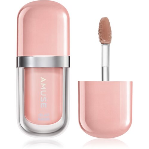 AMUSE Jel-Fit Gloss hidratantno sjajilo za usne s plumping efektom nijansa Oat Vanilla 3.8 g Slike