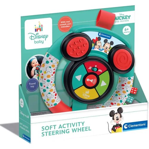 Clementoni Disney baby: Mehki interaktivni volan - Cene