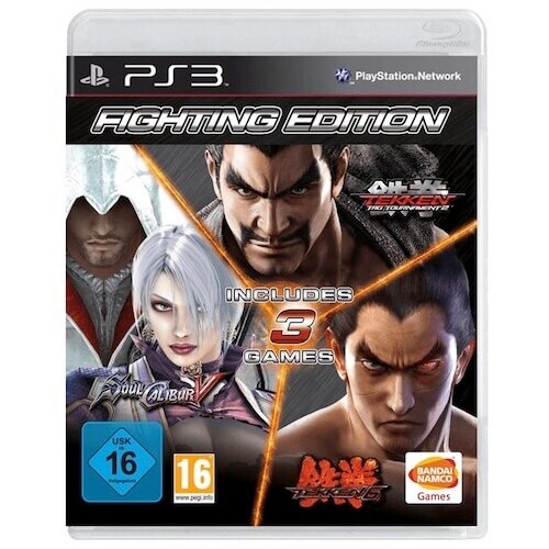  Fighting Edition Tekken 6 & Tekken Tag Tournament 2 & Soul Calibur 5 (PS3) - rabljeno Cene