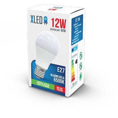 Xled E27 12W HB LED Sijalica 6500K,1050Lm,220V,Hladno Bela Cene