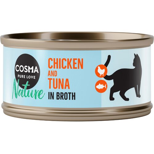 Cosma Varčno pakiranje Nature 24 x 70 g - Piščančje prsi & tuna Cene