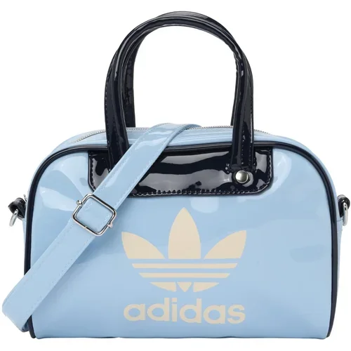 Adidas Ročna torbica svetlo modra / črna / srebrna / bela