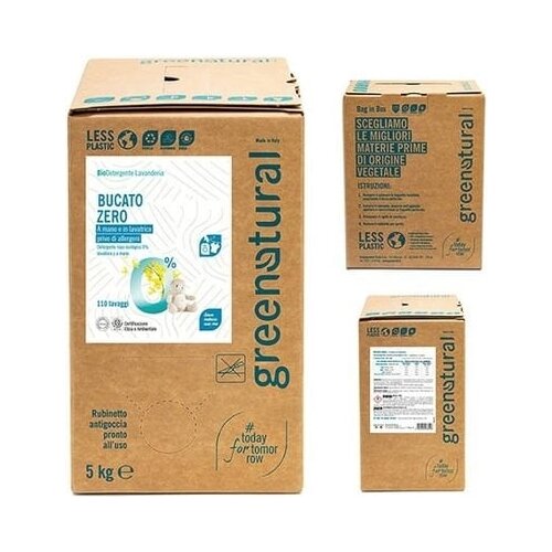 Greenatural Tekoči detergent Zero - Eco - 5 kg Cene