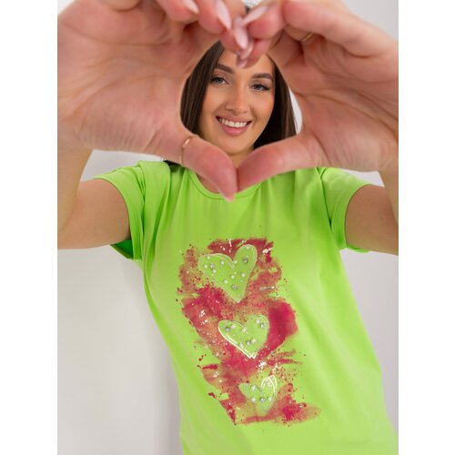 RELEVANCE Blouse-RV-BZ-8909.74P-lime green Slike