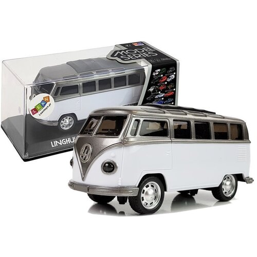  Bus Spring Drive White with lights and sound Cene