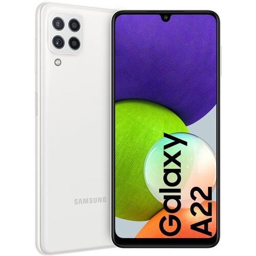 Samsung Refabrikovani mobilni telefon Galaxy A22 5G, 6.4", 48 MP, 13 MP, 4/64GB, Grade-C, White Cene