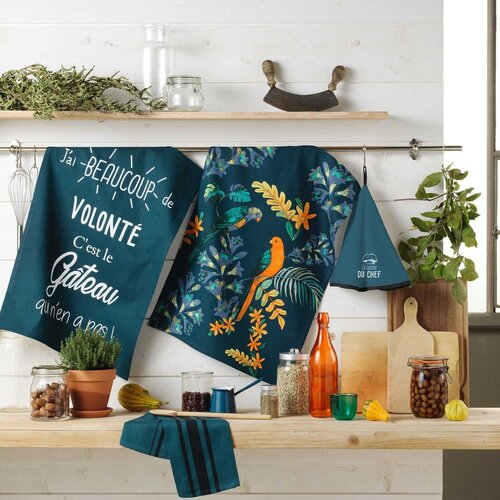Douceur d int&amp;eacute;rieur Bombažna kuhinjska krpa 50x70 cm Comptoir &amp;ndash; Slike