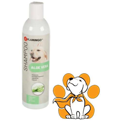 Flamingo šampon Sa Aloe Verom Za Pse, 300ml, Za Osetljivu Kožu i Dlaku Cene