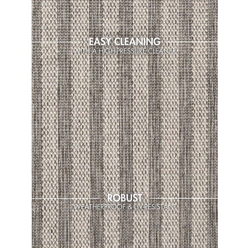 Ted Baker Siva/kremno bela notranja in zunanja preproga 160x230 cm Haringey Linley &amp;ndash; Slike