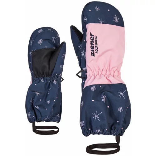 Ziener ski rokavice 1 prst LEVI AS(R) MINIS glove D roza 110