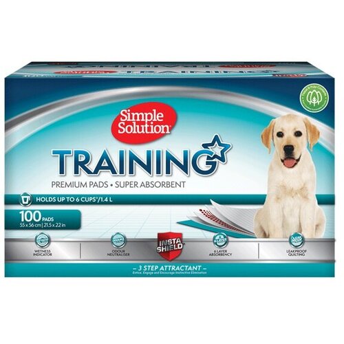 Simple Solution dog puppy training pads 100kom Slike