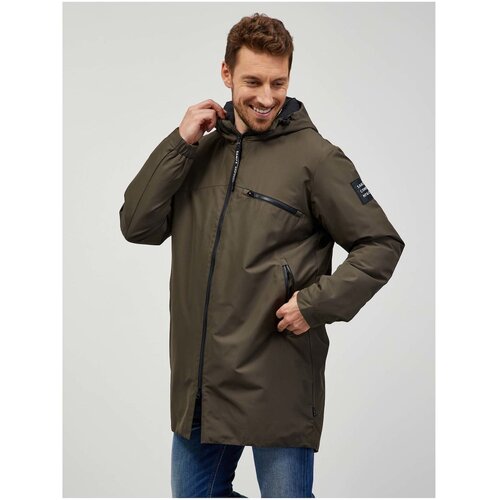 SAM73 Khaki Men&amp;#039;s Coat SAM 73 Cyril - Men Slike