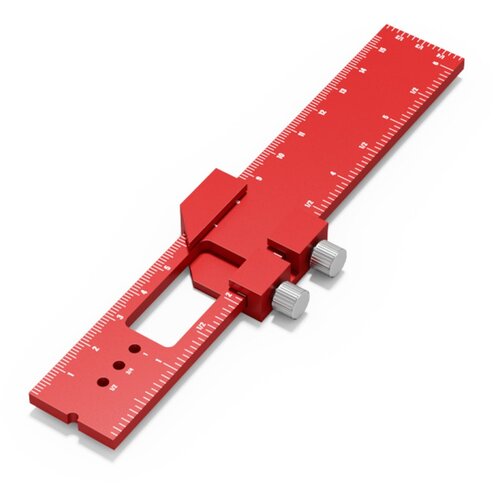 INF 200MM večnamensko označevalno ravnilo rdeč aluminij modularno vodilo, (5000290975) Cene