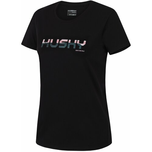 Husky Women's cotton T-shirt Tee Wild L black Cene
