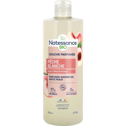 Natessance Gel za tu&amp;scaron;iranje Bijela breskva - 500 ml Slike