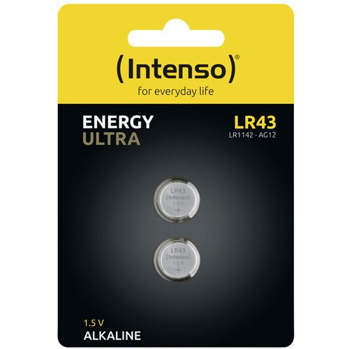 Intenso Baterija LR43, 1.5V, 2 kosa Cene
