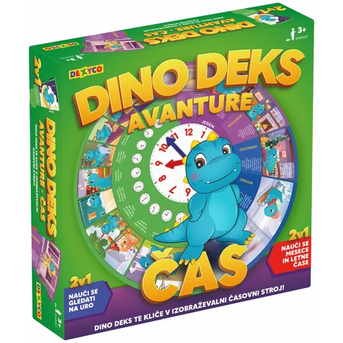 Dexyco družabna igra Dino Deks