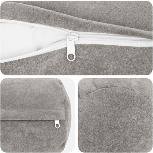  Presvlaka za jastuk 6 pcs HEERLEN Svjetlosiva &amp;Oslash; 15 x 40 cm Slike