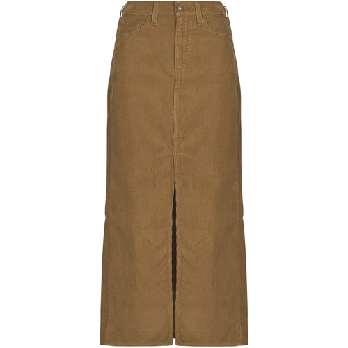 Levi's ANKLE COLUMN SKIRT Bež