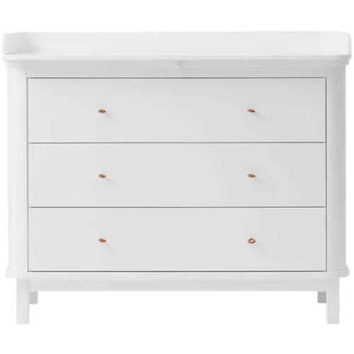 Oliver Furniture® komoda s previjalno mizo white Cene
