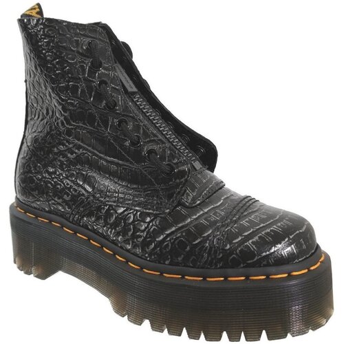 Dr. Martens Pol&amp;scaron;kornji Sinclair gunmetal Črna Slike