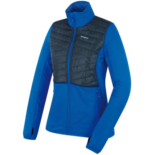 Husky Women&amp;#039;s Zipper Sweatshirt Airy L neon blue Slike