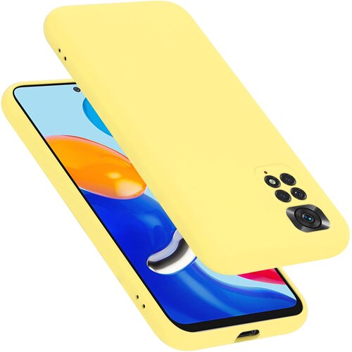 Cadorabo Ohi&scaron;je, združljiv s Xiaomi v tekoči rumeni - za&scaron;čitni pokrov, narejen iz fleksibilnega silikona TPU, (20694989) Cene