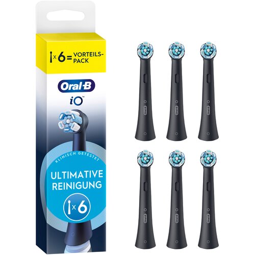 Oral-b nadomestne &scaron;cetke iO 6 kosov crne barve - Ultimativno ci&scaron;cenje Cene