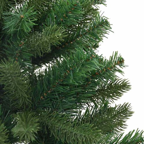  Umjetno božićno drvce s 150 LED svjetlima Zelena 75 cm PE i PVC Slike
