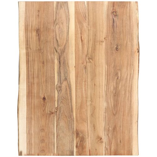Stolna ploča od masivnog bagremovog drva 80 x (50-60) x 3,8 cm Slike