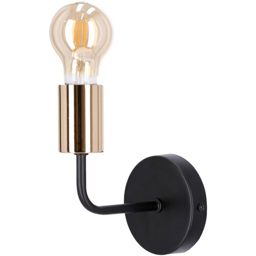 Candellux spill zidna lampa 1X60W E27 crna Slike