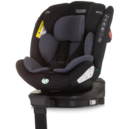 Chipolino autosjedalica I-SIZE 40-150 cm ISOFIX 360 "TOURINO" obsidian Cijene