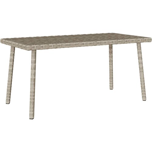 vidaXL Vrtni stolić za kavu pravokutni svijetlo sivi 80x40x37 cm Cijene
