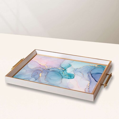 Aberto Design Poslužavnik TPB10028 50 x 29 x 3.5 cm, Šareni Cene