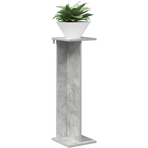  Stalak za biljke Betonsko Siva 25 x 25,5 x 80,5 cm Slike