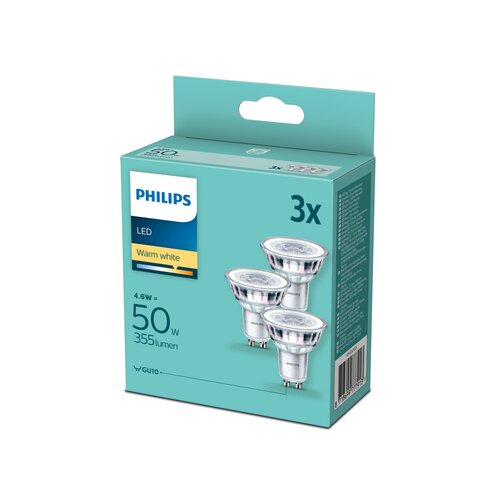 Philips led sijalica, GU10, 4.6W(50W), 355lm, 2700K Slike