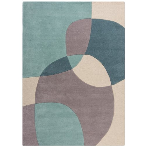 Flair Rugs Plavo-bež vuneni tepih 230x160 cm Glow - Cijene