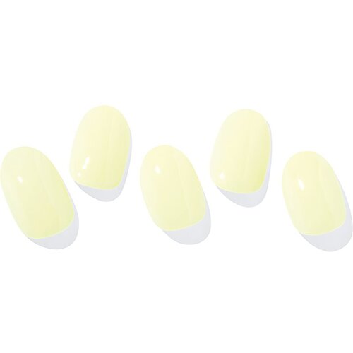 OHORA Semi Cured Gel Nail Strips N Lemon Sugar nalepke za nohte odtenek NB-001-G 1 kos Slike