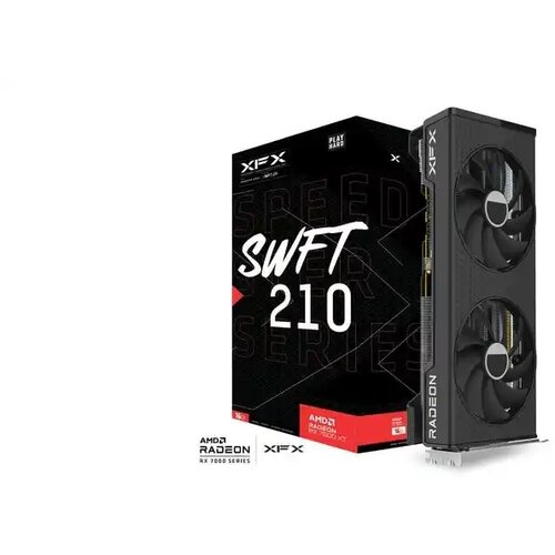 XFX Grafička karta Speedster SWFT210 RADEON RX7600XT GDDR6 16GB 128bit 3xDP/HDMI Cene