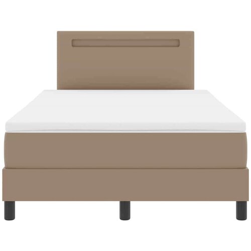  Okvir kreveta s madracem Boja cappuccina 120 x 190 cm Slike