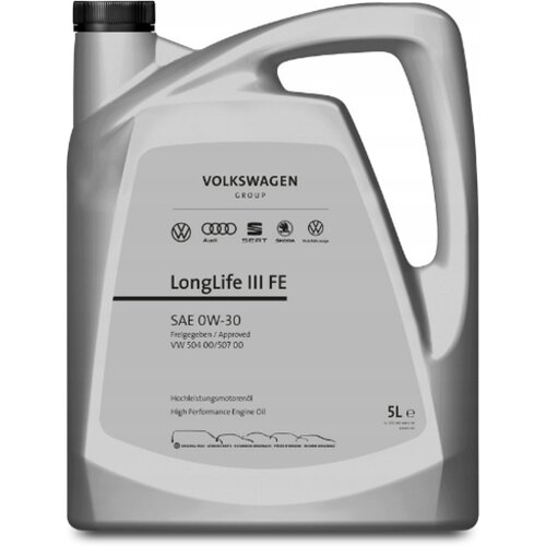 Vag Olje VW Original Longlife III FE 0W30 5L Slike