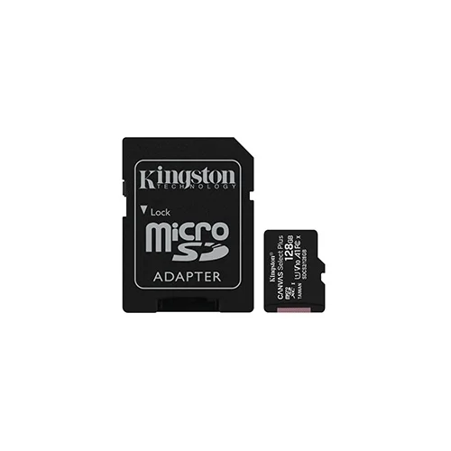 Micro SD card Kingston 128 GB SDHC SDCS2/128GB...