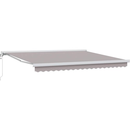  Povlačivi tende Svjetlosiva 400 × 300 cm Tkanina i Metal Cene