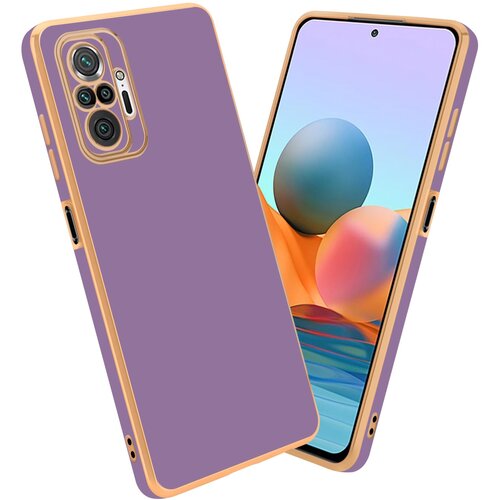 Cadorabo Ohi&scaron;je, združljiv s Xiaomi v sijajnem vijoličnem - zlatu - za&scaron;čitni pokrov iz fleksibilnega silikona TPU in z za&scaron;čito pred kamero, (20593906) Cene