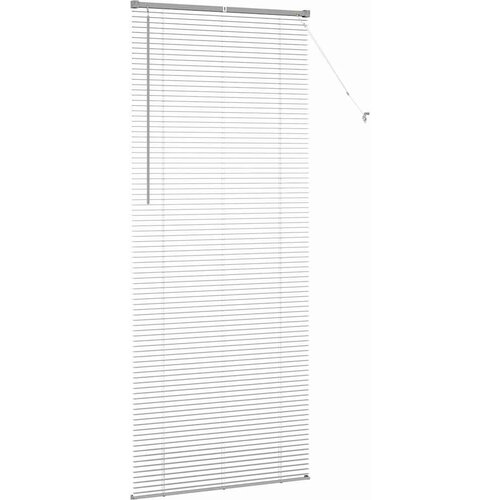 VidaXL Zavjesa za prozor sa zavjesama Ostalo Srebrna 90 x 220 cm Aluminij Slike
