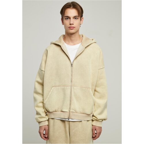 UC Men Heavy Sand Washed 90&amp;#039;s Zip Hoody unionbeige Slike