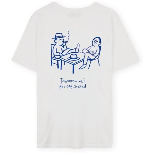 IMAGO Majice s kratkimi rokavi T-Shirt Have a Break - White Bela Cene
