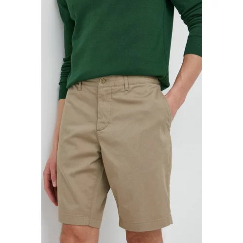 Lacoste Kratke hlače za muškarce, boja: smeđa